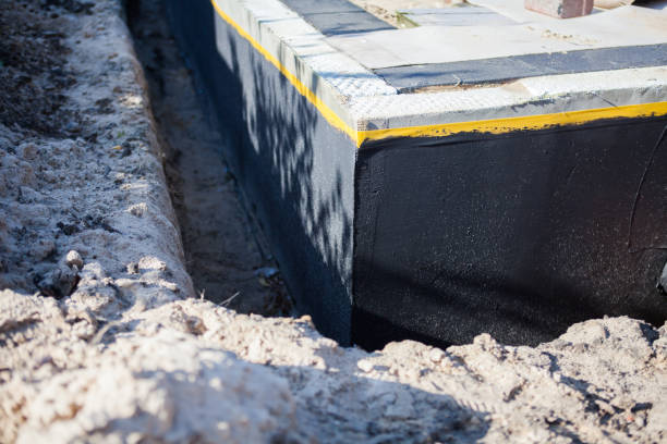 SJ Waterproofing Pros completing home waterproofing near Fremont, MI